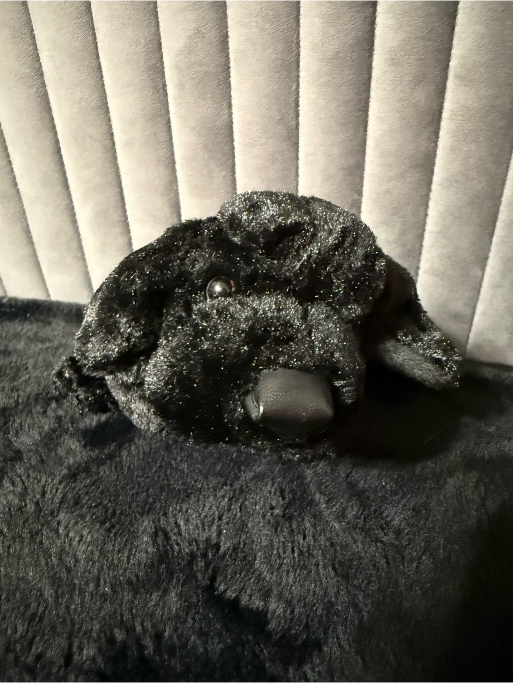 Webkinz Black Labrador Retriever Ganz HM136 Plush Stuffed Dog No Code